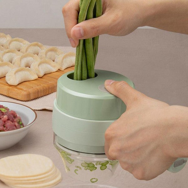 Picador de Alimentos Automático Sem Fios