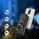 Powerbank 10000mAh 4 Cabos