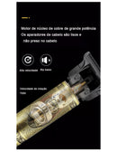 Máquina de Acabamento Dourada