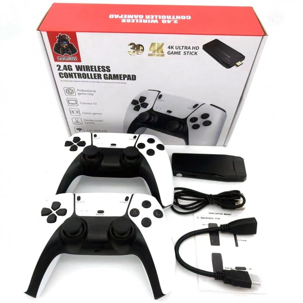 Consola de Jogos HDMI 4K 2 Comandos