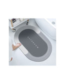 Tapete de Banho Absorvente Preto
