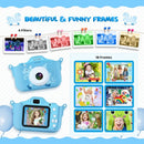 Câmara Fotográfica Infantil HD 1080P - Azul